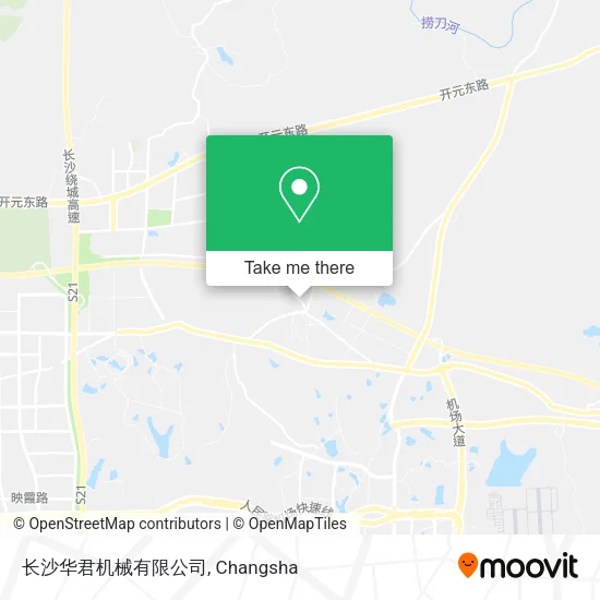 长沙华君机械有限公司 map