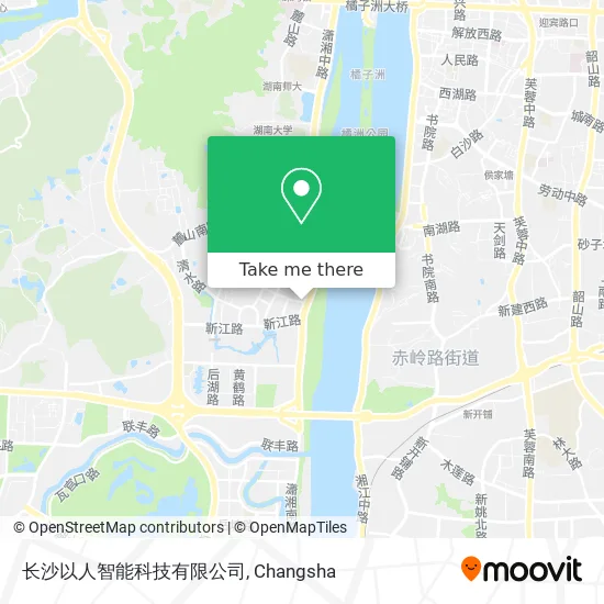 长沙以人智能科技有限公司 map