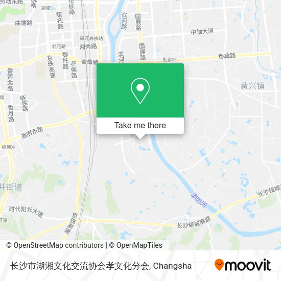 长沙市湖湘文化交流协会孝文化分会 map