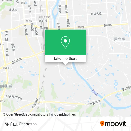 绵羊山 map
