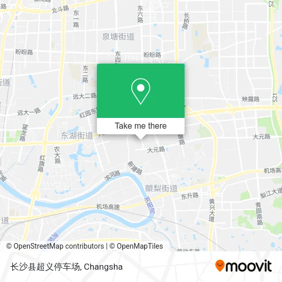 长沙县超义停车场 map