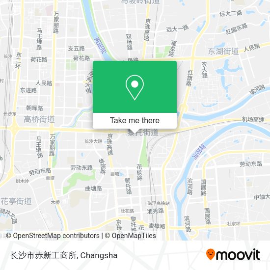 长沙市赤新工商所 map