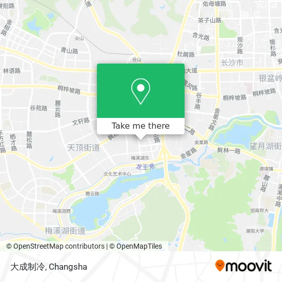 大成制冷 map