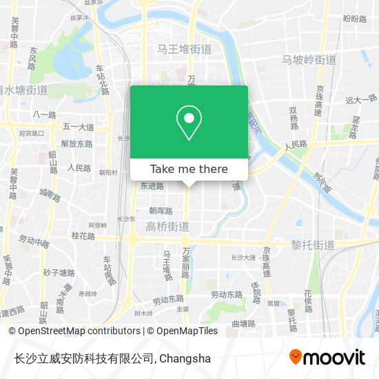长沙立威安防科技有限公司 map