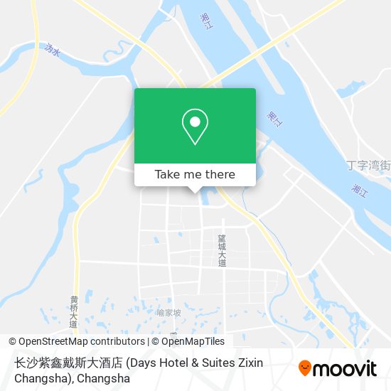 长沙紫鑫戴斯大酒店 (Days Hotel & Suites Zixin Changsha) map