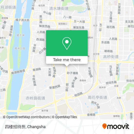 四楼招待所 map