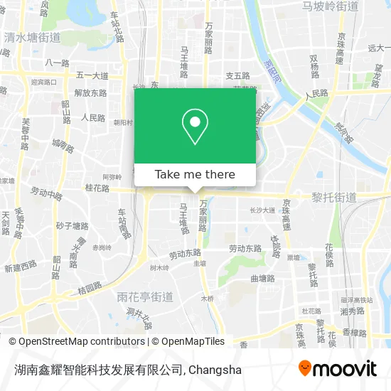 湖南鑫耀智能科技发展有限公司 map