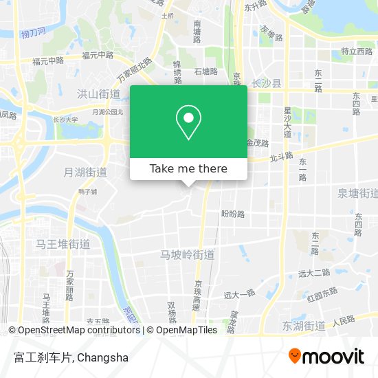富工刹车片 map
