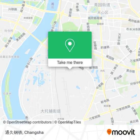通久钢铁 map