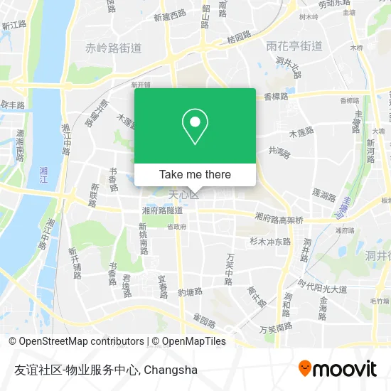 友谊社区-物业服务中心 map