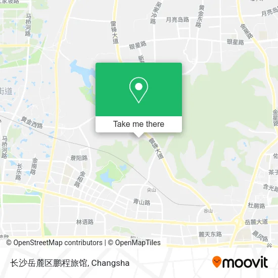 长沙岳麓区鹏程旅馆 map