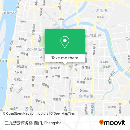 三九楚云商务楼-西门 map