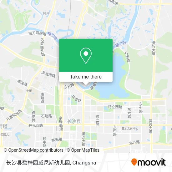 长沙县碧桂园威尼斯幼儿园 map