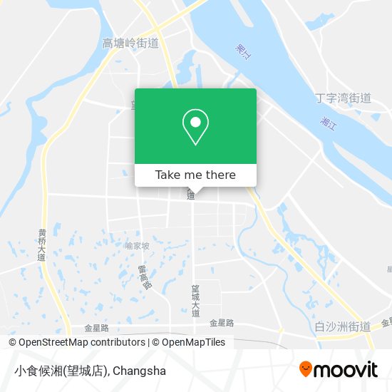 小食候湘(望城店) map