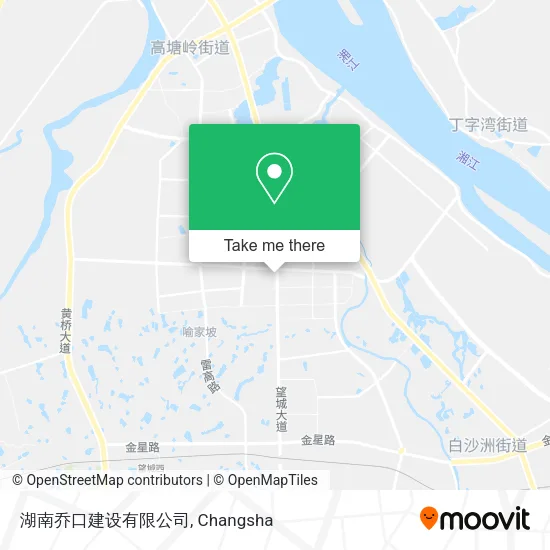 湖南乔口建设有限公司 map
