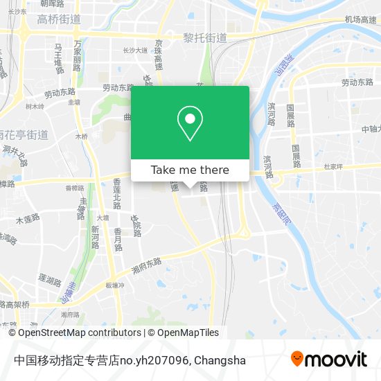 中国移动指定专营店no.yh207096 map