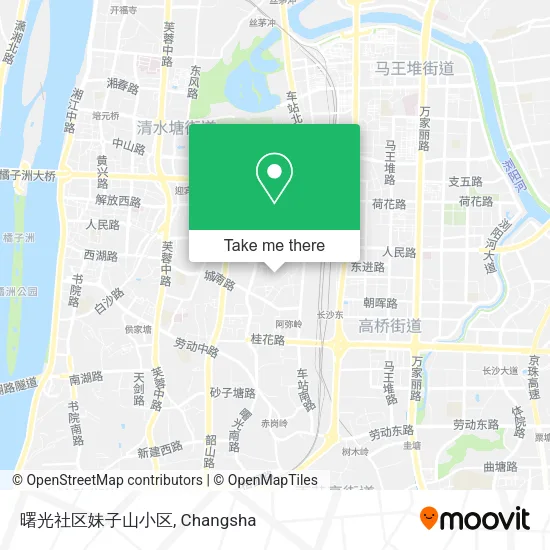 曙光社区妹子山小区 map