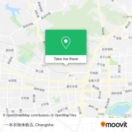 一本衣物体验店 map