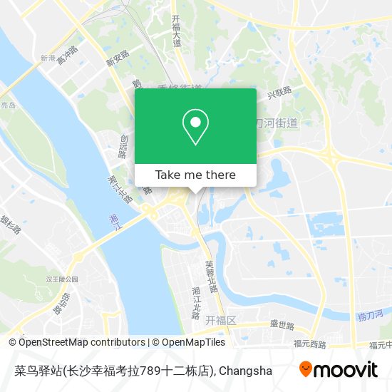 菜鸟驿站(长沙幸福考拉789十二栋店) map