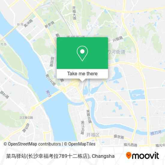 菜鸟驿站(长沙幸福考拉789十二栋店) map