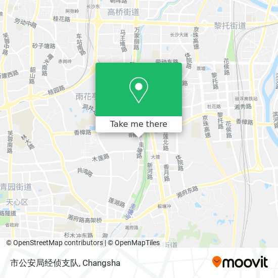 市公安局经侦支队 map