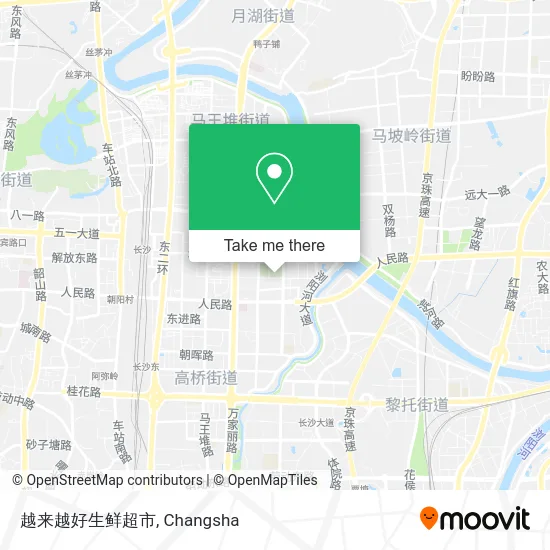 越来越好生鲜超市 map