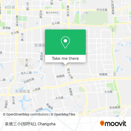 泉塘三小(招呼站) map