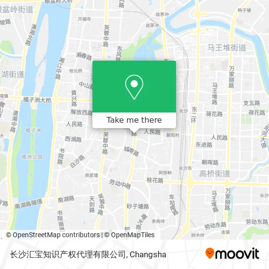长沙汇宝知识产权代理有限公司 map