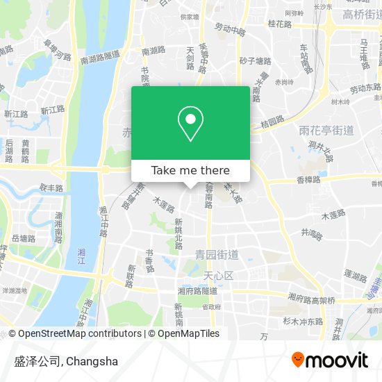 盛泽公司 map