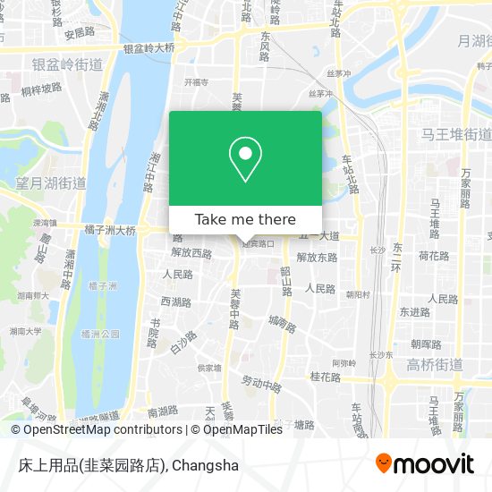 床上用品(韭菜园路店) map