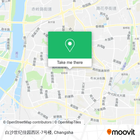 白沙世纪佳园西区-7号楼 map