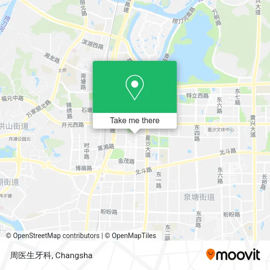 周医生牙科 map