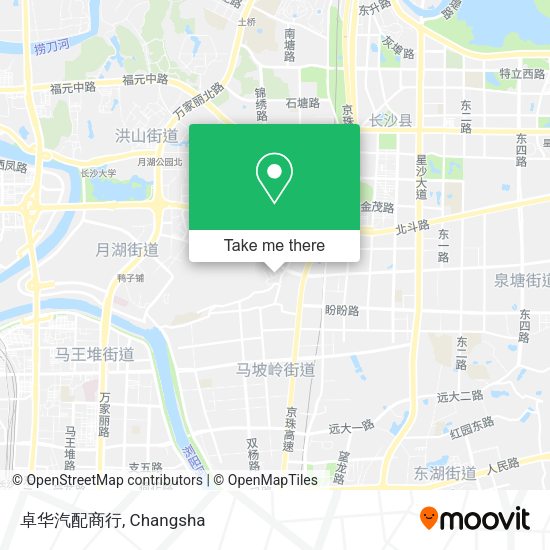 卓华汽配商行 map