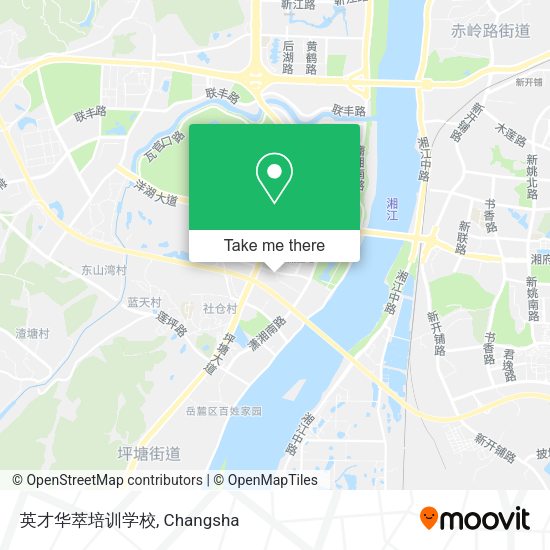 英才华萃培训学校 map