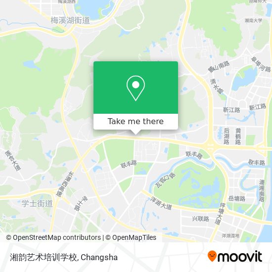 湘韵艺术培训学校 map