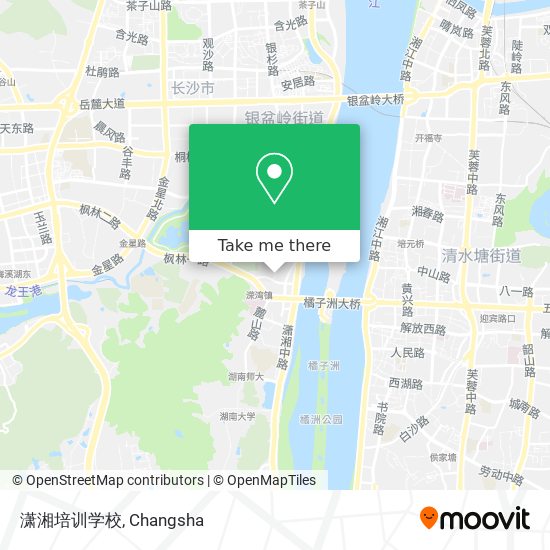潇湘培训学校 map