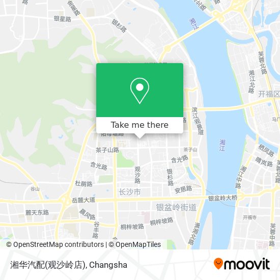 湘华汽配(观沙岭店) map