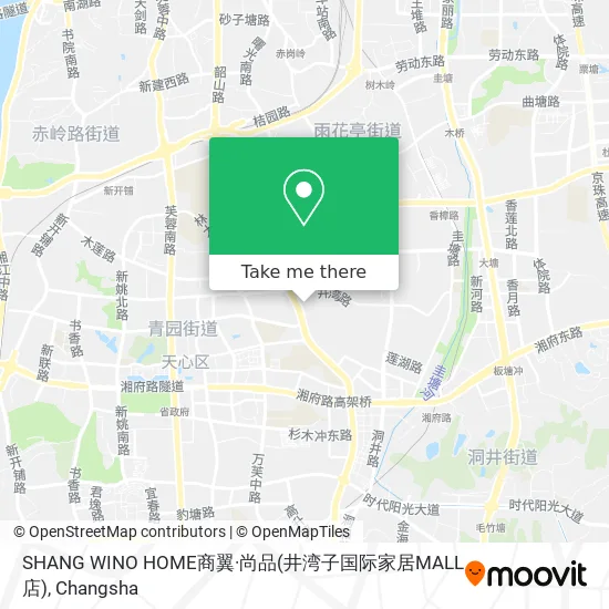 SHANG WINO HOME商翼·尚品(井湾子国际家居MALL店) map
