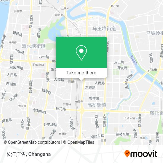 长江广告 map