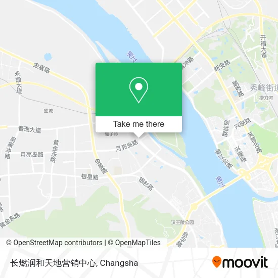 长燃润和天地营销中心 map