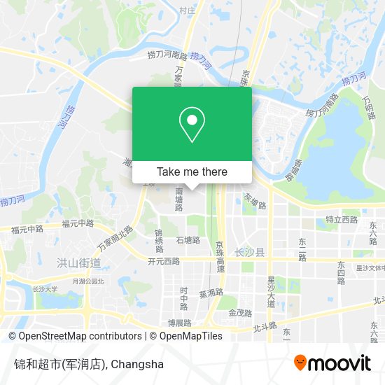 锦和超市(军润店) map