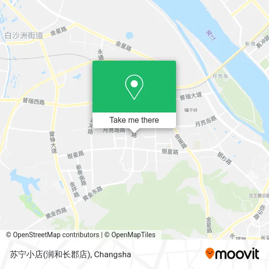 苏宁小店(润和长郡店) map