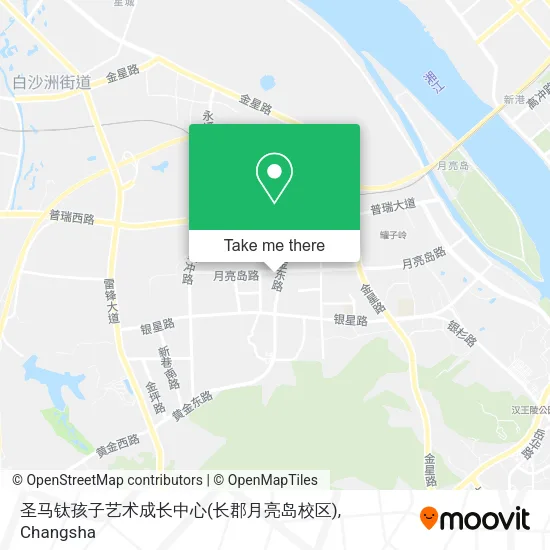 圣马钛孩子艺术成长中心(长郡月亮岛校区) map