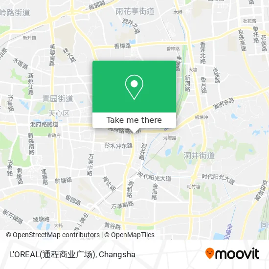 L'OREAL(通程商业广场) map