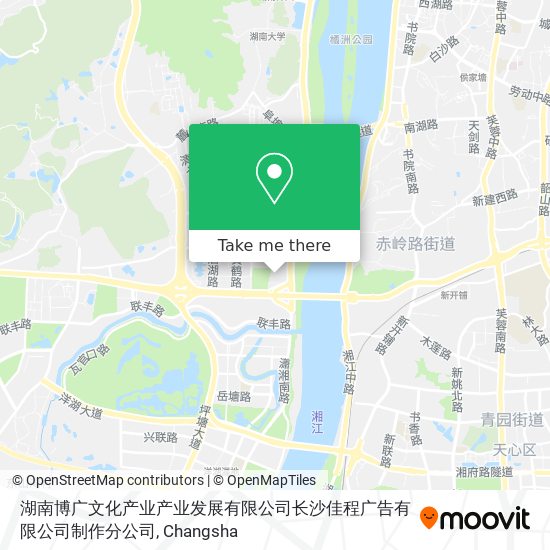 湖南博广文化产业产业发展有限公司长沙佳程广告有限公司制作分公司 map