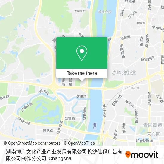 湖南博广文化产业产业发展有限公司长沙佳程广告有限公司制作分公司 map