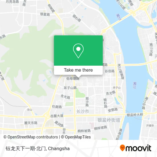 钰龙天下一期-北门 map