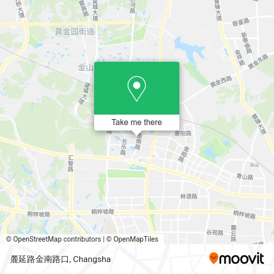 麓延路金南路口 map