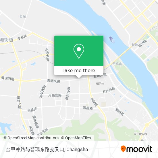 金甲冲路与普瑞东路交叉口 map