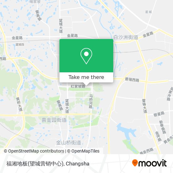 福湘地板(望城营销中心) map